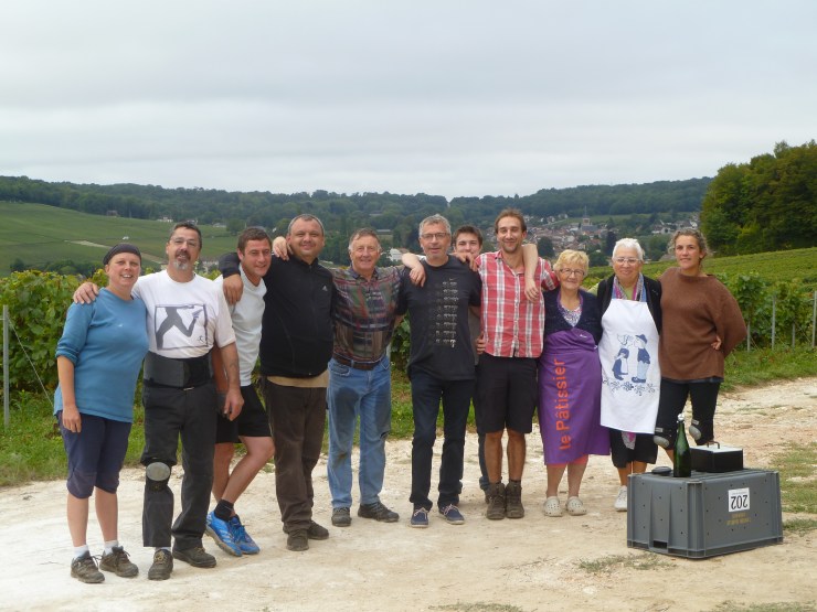 équipe vendange 2019